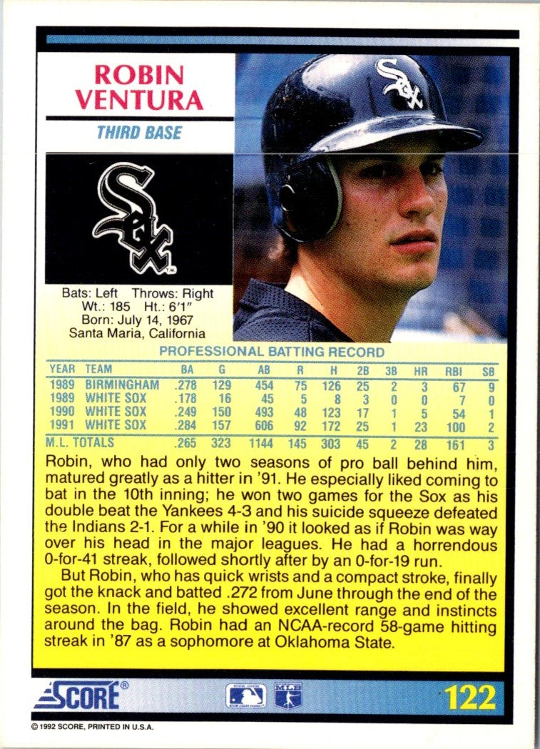 1992 Score Robin Ventura