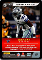 2021 Panini NFL Five Donovan Wilson #C19