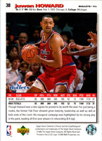 1995 Collector's Choice Juwan Howard #38