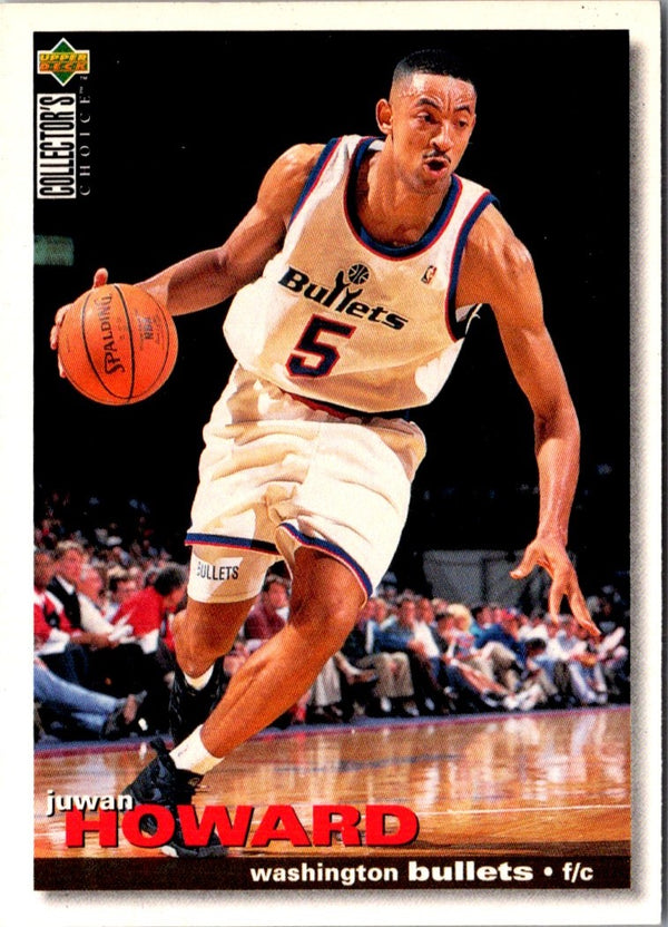 1995 Collector's Choice Juwan Howard #38