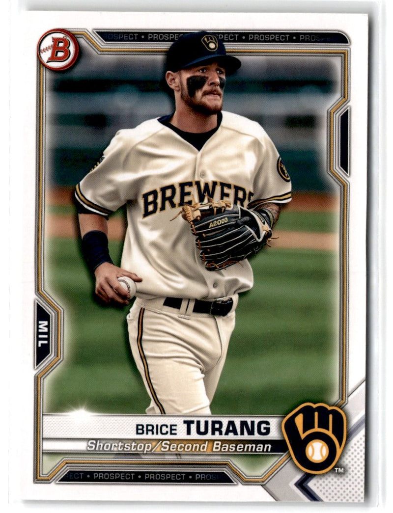 2021 Bowman Prospects Brice Turang