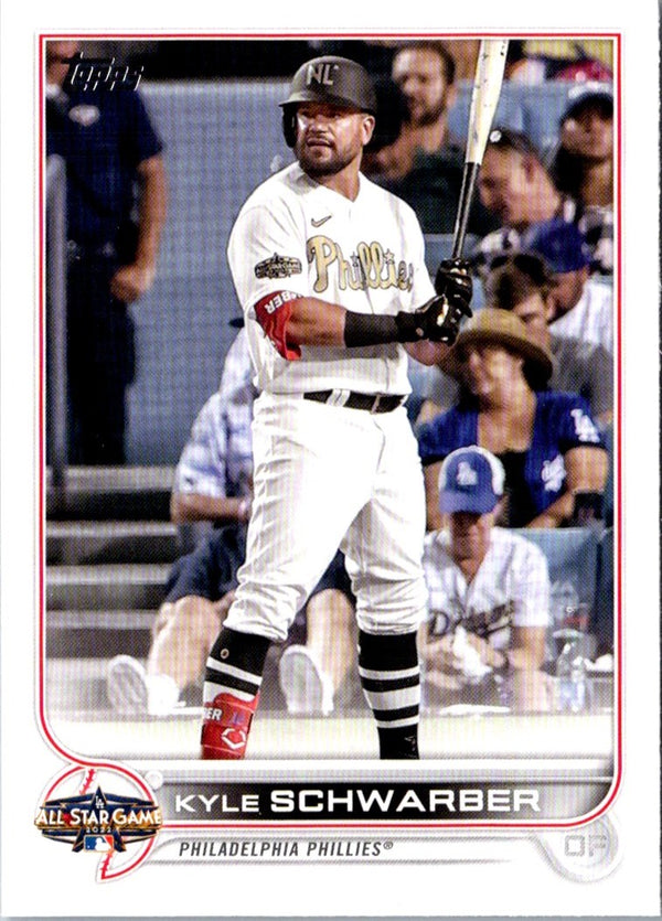 2022 Topps Update 2022 MLB All-Star Game Kyle Schwarber #ASG-32