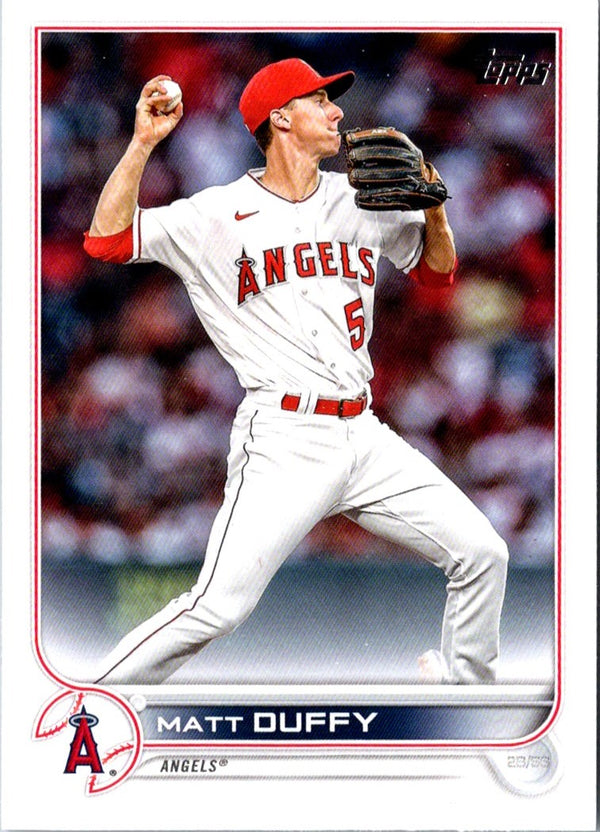 2022 Topps Update Matt Duffy #US111