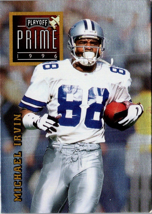 1996 Playoff Prime Michael Irvin #161