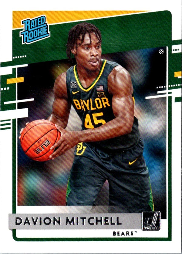 2021 Panini Chronicles Draft Picks Green Davion Mitchell #35