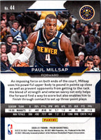 2020 Panini Prizm Prizms Paul Millsap #44