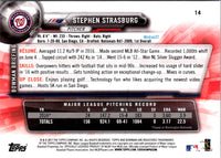 2017 Bowman Stephen Strasburg #14