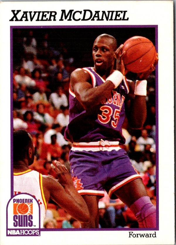 1991 Hoops Xavier McDaniel #168