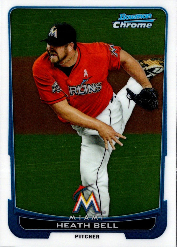 2012 Bowman Chrome Heath Bell #152