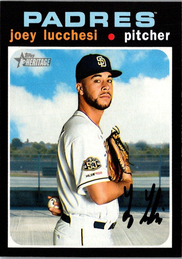 2020 Topps Heritage Joey Lucchesi #109