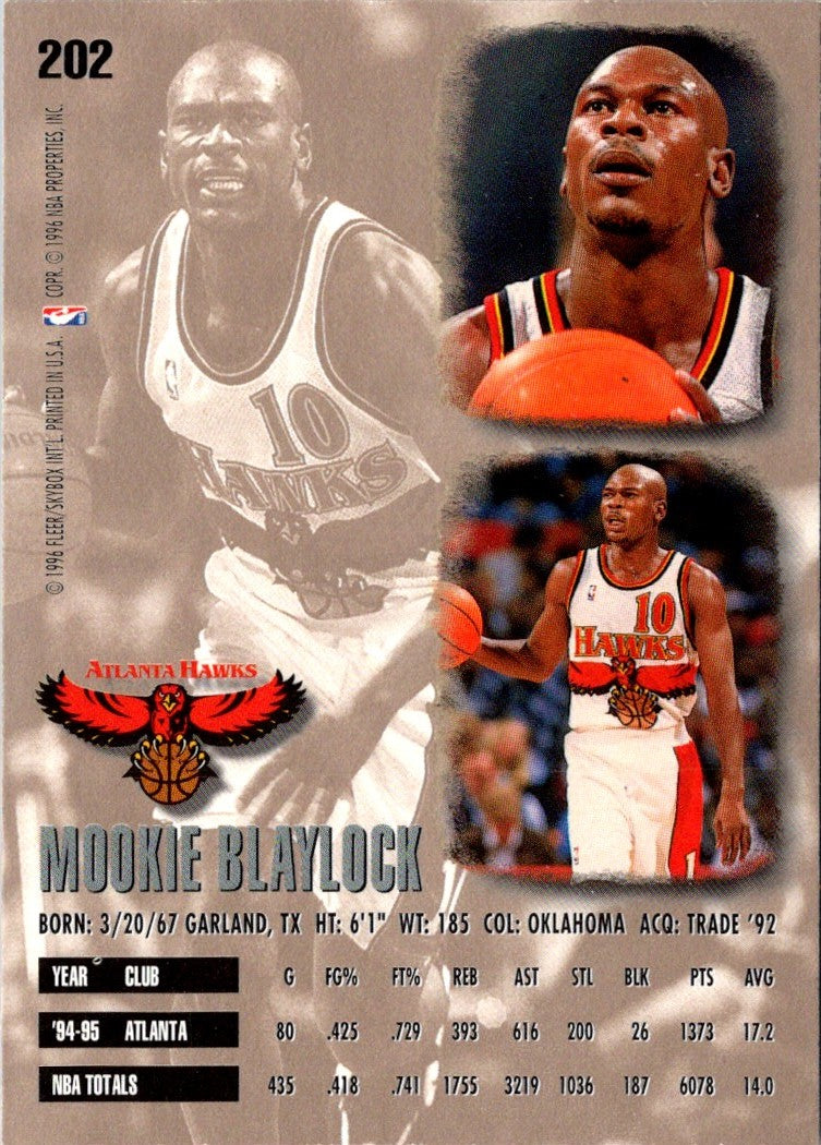 1995 Ultra Mookie Blaylock