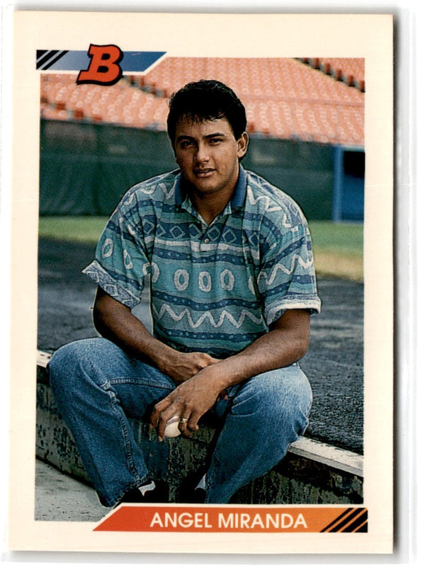 1992 Bowman Angel Miranda #63