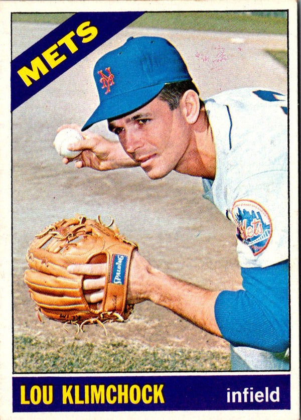 1966 Topps Lou Klimchock #589 VG-EX