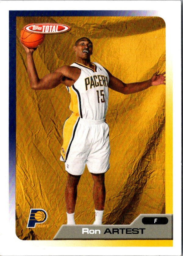 2005 Topps Total Ron Artest #332