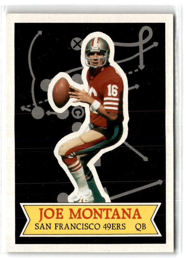 1984 Topps Glossy Send-In Joe Montana #13