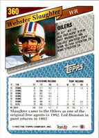 1993 Topps Gold Webster Slaughter #360