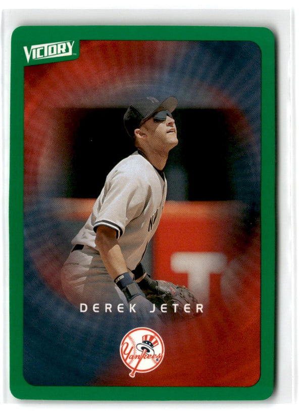 2003 Upper Deck Victory Tier 1 Green Derek Jeter #54