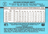 1991 Donruss George Brett #201