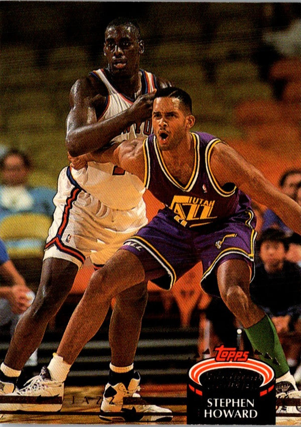 1992 Stadium Club Members Only Stephen Howard #388