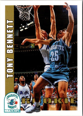1992 Hoops Tony Bennett #358 Rookie