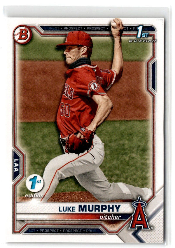 2021 Bowman Draft 1st Edition Luke Murphy #BD-167