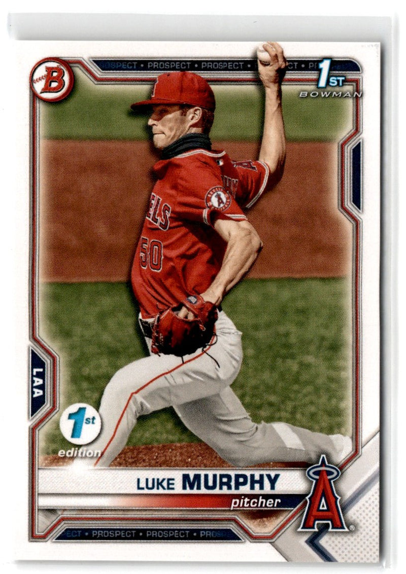 2021 Bowman Draft 1st Edition Luke Murphy