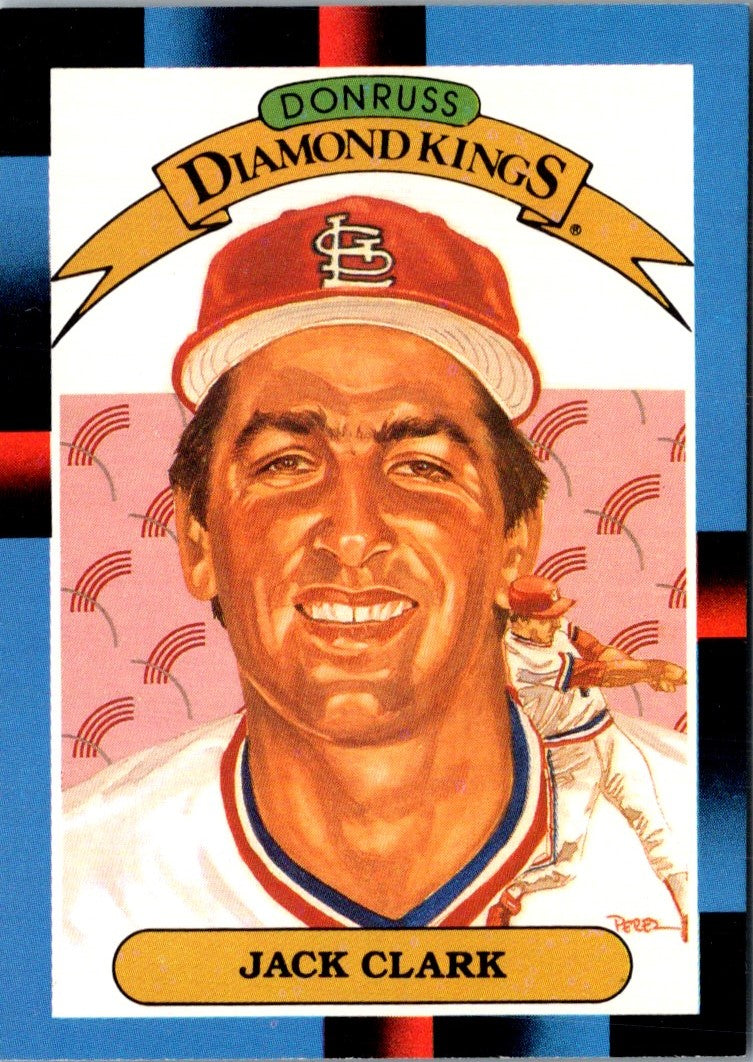 1988 Donruss Super Diamond Kings Jack Clark