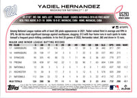 2022 Topps Update Yadiel Hernandez #US293