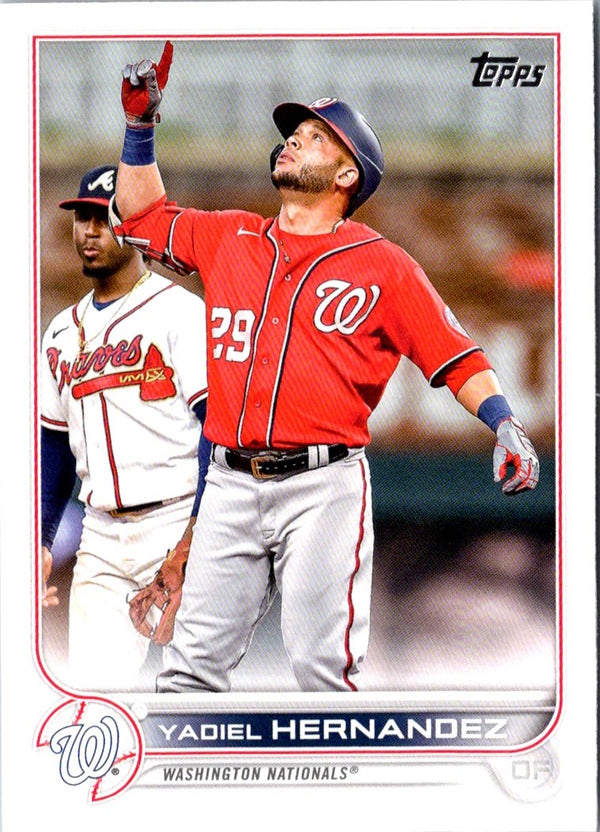 2022 Topps Update Yadiel Hernandez #US293