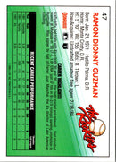 1992 Donruss The Rookies Johnny Guzman