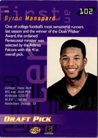 1997 Playoff Absolute Gold Redemption Byron Hanspard #102