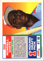 1991 Score Rondell White #390 Rookie