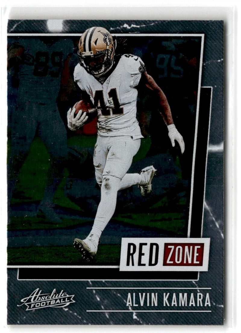 2020 Panini Absolute Red Zone Alvin Kamara