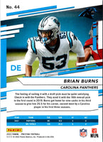 2022 Panini Prizm Blue Brian Burns #44