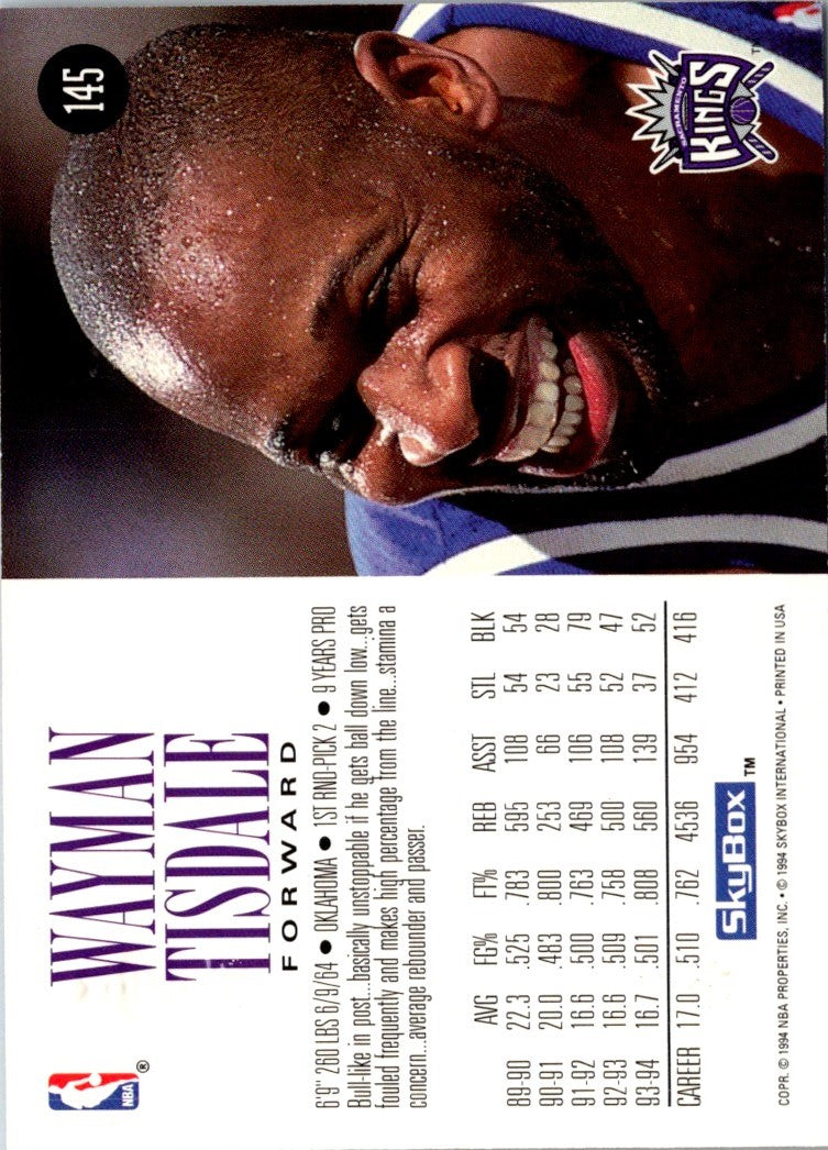 1994 SkyBox Wayman Tisdale