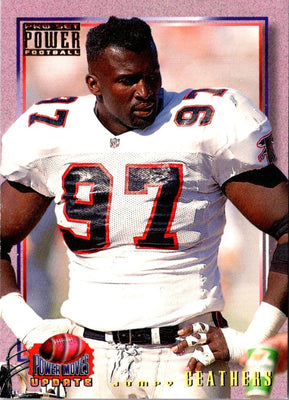 1993 Pro Set Power Update Prospects Jumpy Geathers #PMUD31