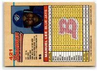 1992 Bowman Manuel Lee #421