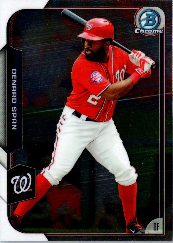 2015 Bowman Chrome Denard Span #67