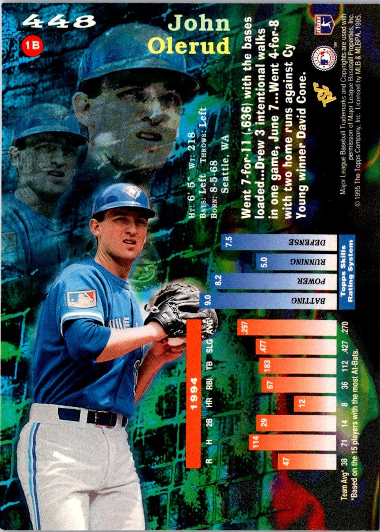 1995 Stadium Club John Olerud