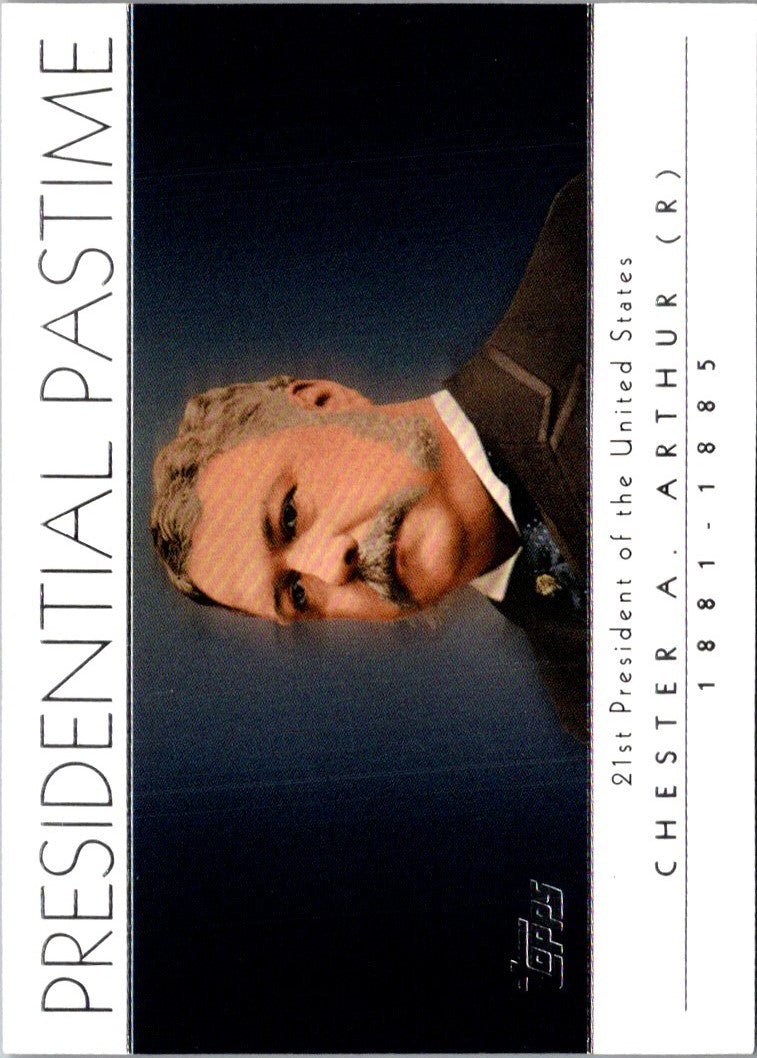 2004 Topps Presidential Pastime Chester Arthur