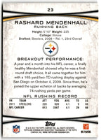 2012 Bowman Rashard Mendenhall #23