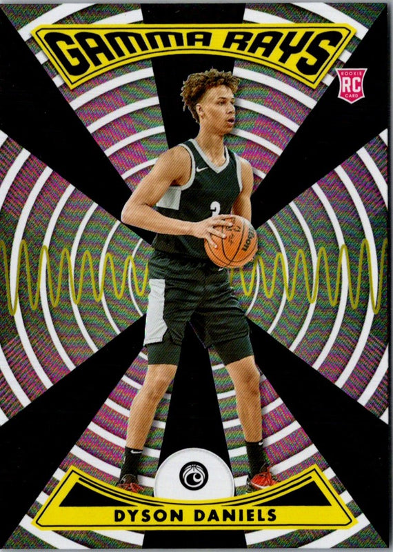 2022 Panini Chronicles Draft Picks Gamma Rays Dyson Daniels #ZG-DDA