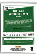 2020 Donruss Optic Carolina Blue and White Brian Anderson
