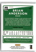 2020 Donruss Optic Carolina Blue and White Brian Anderson #164