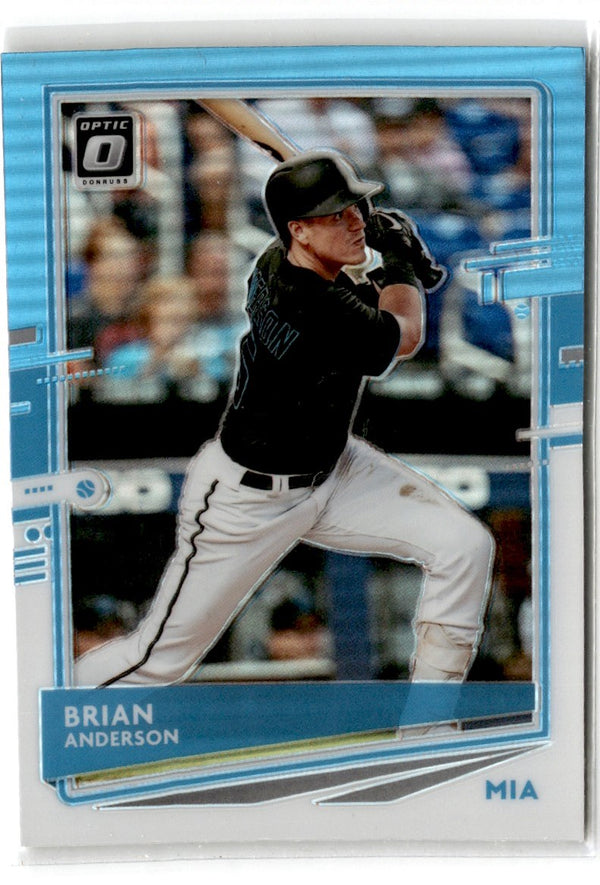 2020 Donruss Optic Carolina Blue and White Brian Anderson #164