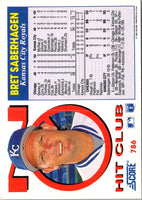 1992 Score Bret Saberhagen #786