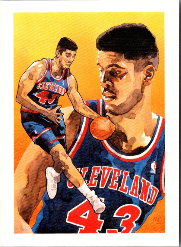 1991 Hoops Brad Daugherty #507