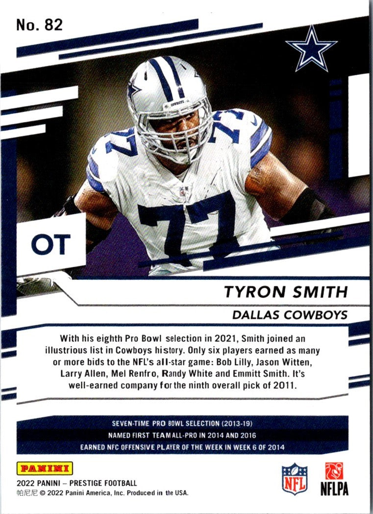 2022 Panini Prestige Tyron Smith