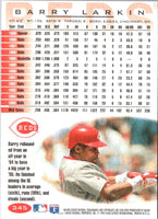 1996 Fleer Barry Larkin #345