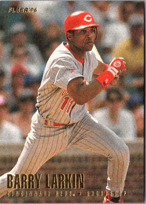 1996 Fleer Barry Larkin #345